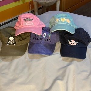 Assortment of womens hats